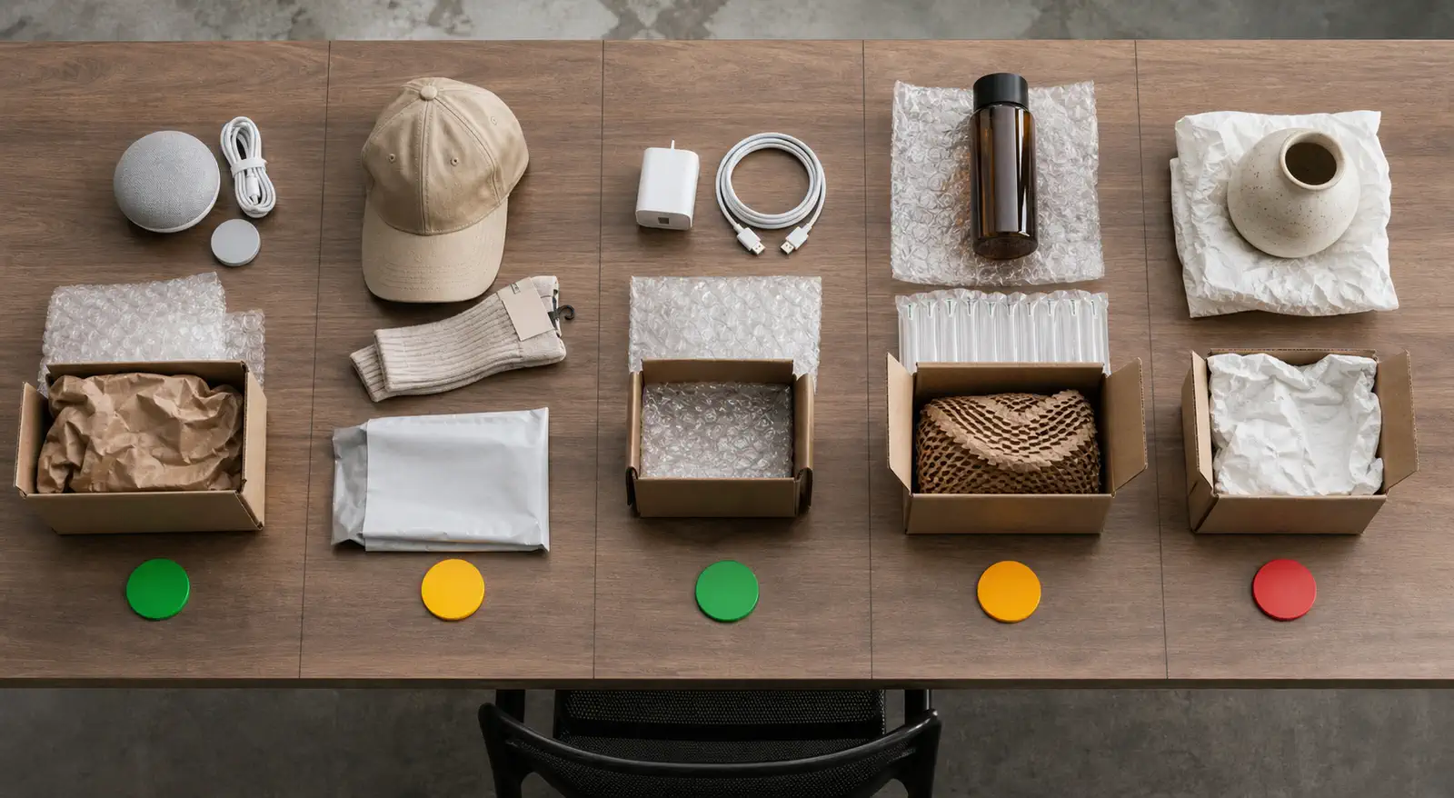 A product suitability table compares compact home goods, apparel accessories, electronics, liquids, and fragile items for Australian delivery