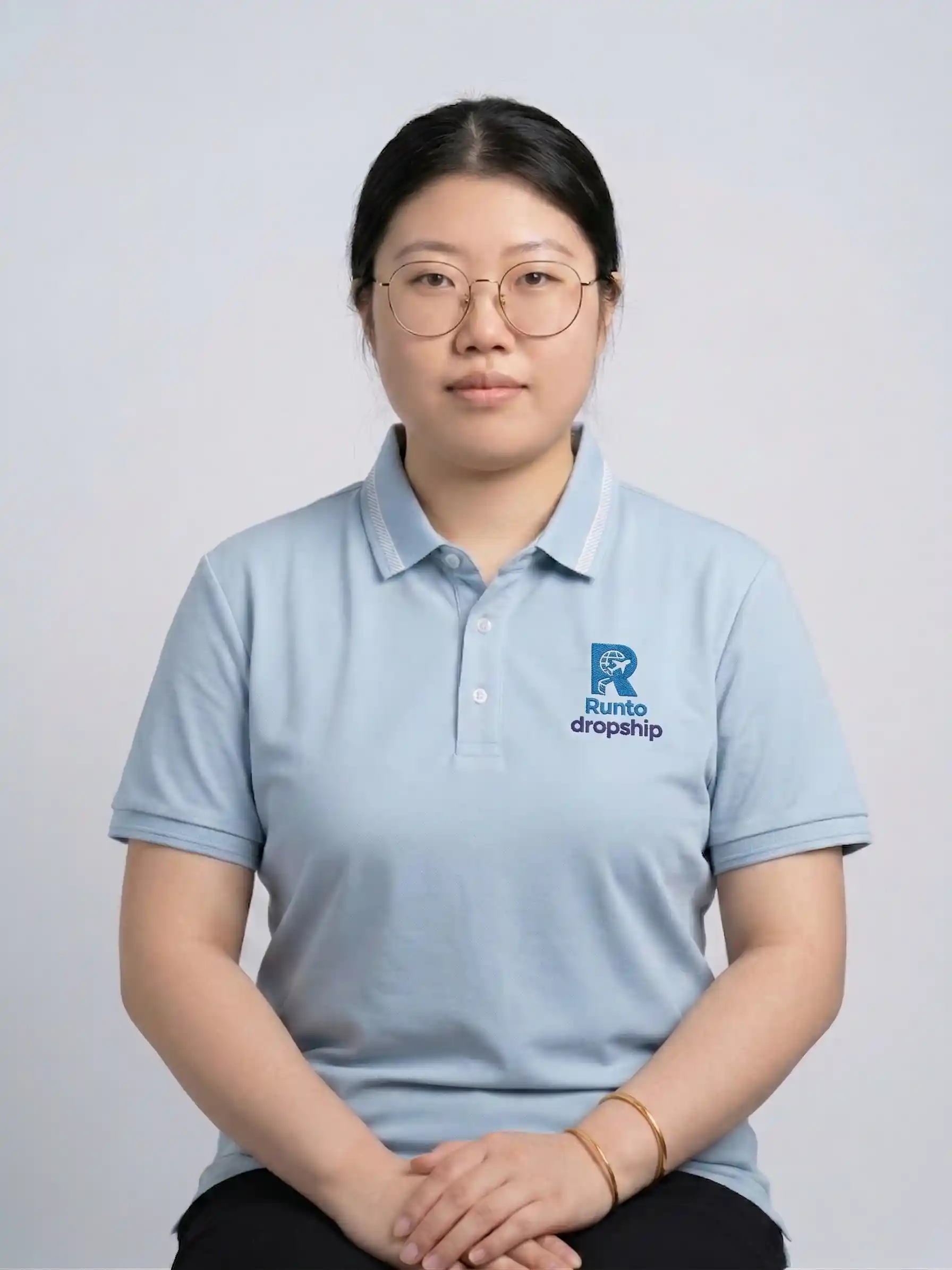 SKate from the Runtodropship China operations team serving as global after-sales customer manager