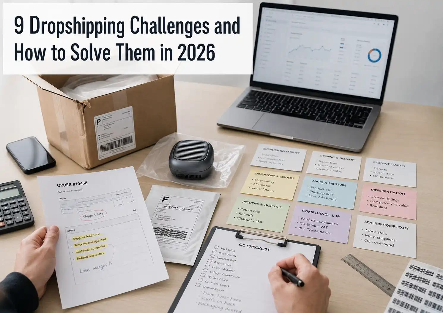 9 Dropshipping Challenges and How to Solve Them in 2026
