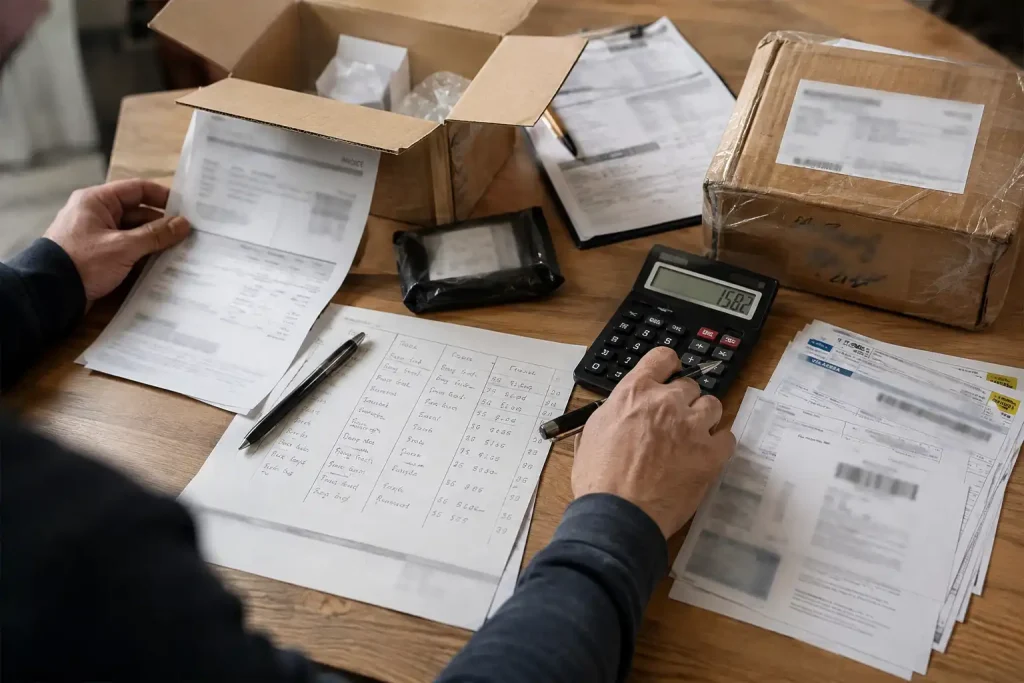 Reviewing delivered-order costs and failed-order expenses for dropshipping in Colombia