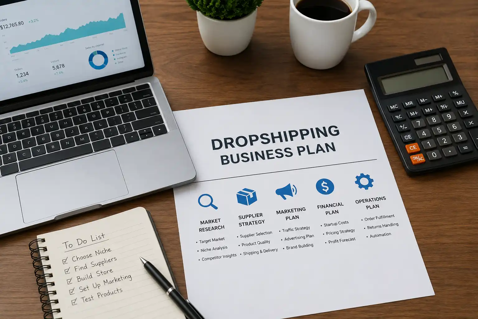 How to Build a Dropshipping Business Plan