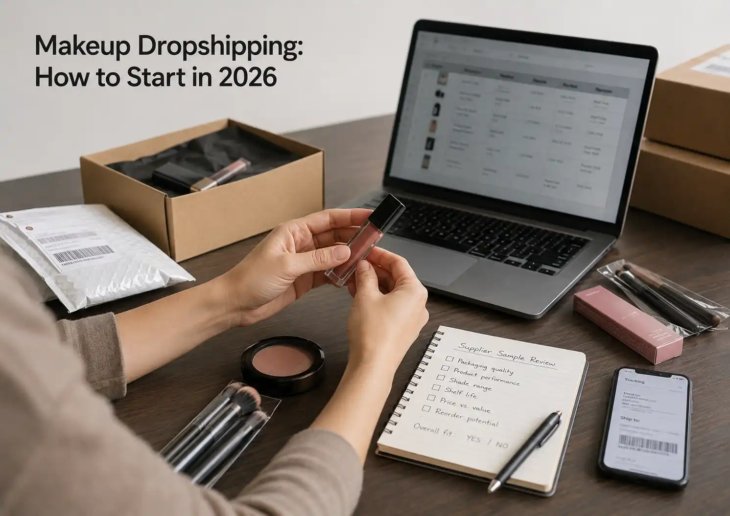 Makeup Dropshipping: How to Start in 2026
