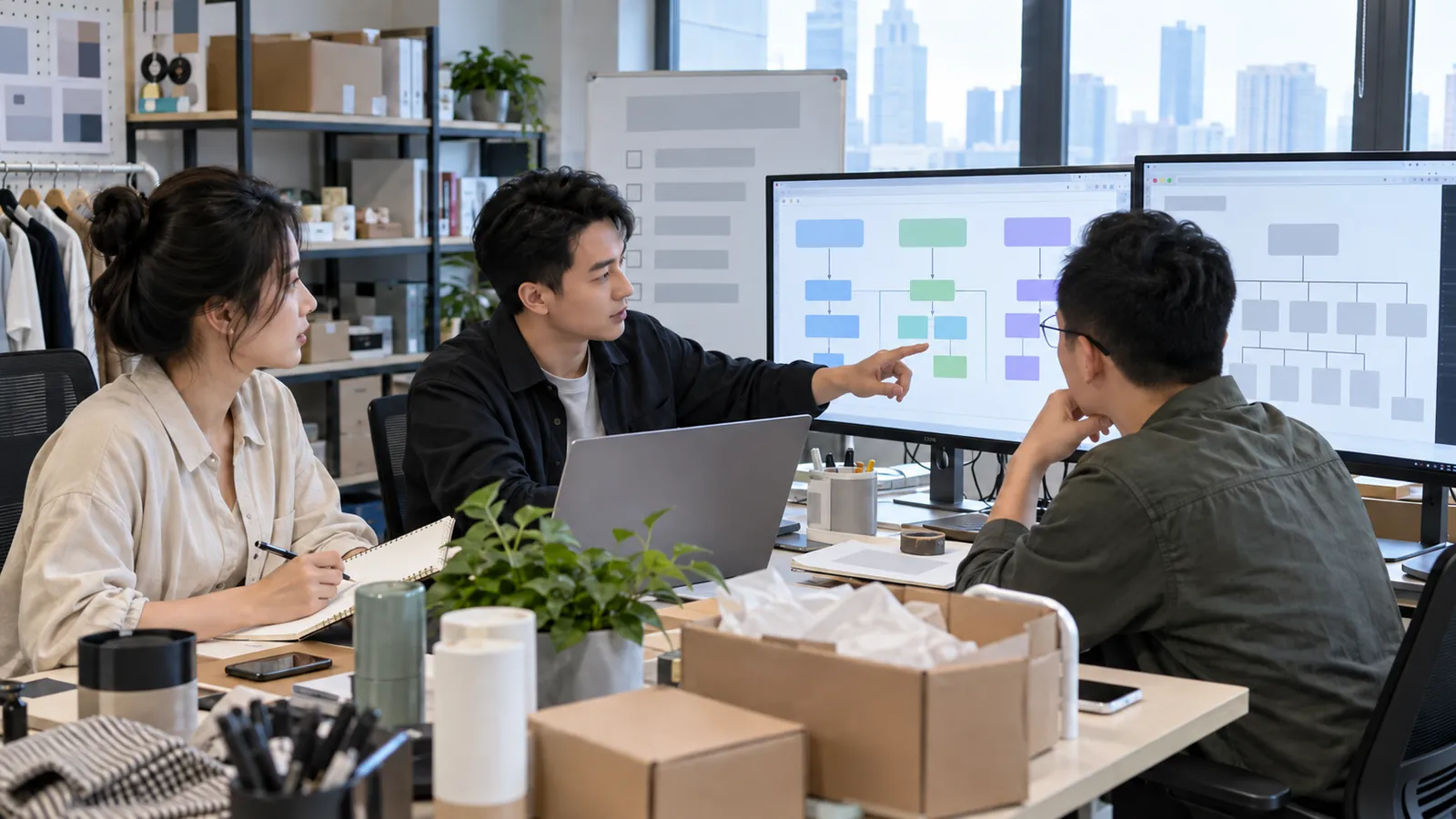 Ecommerce team comparing hosted, open-source, and custom development requirements